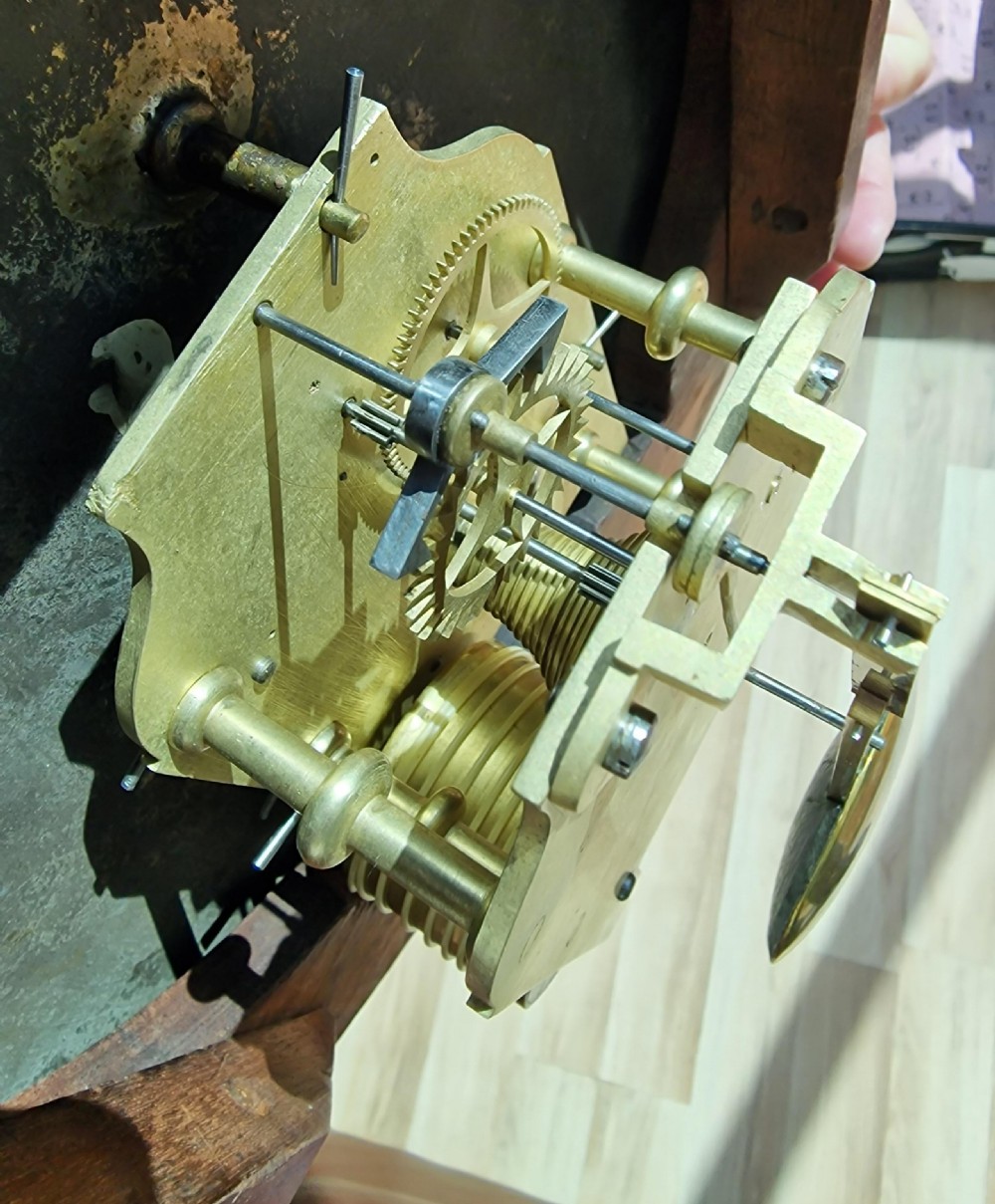 Burlington, London Convex Dial Fusee Wall Clock View V