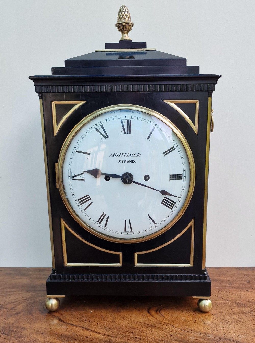 Mortimer, Strand Regency Bracket/Table Clock