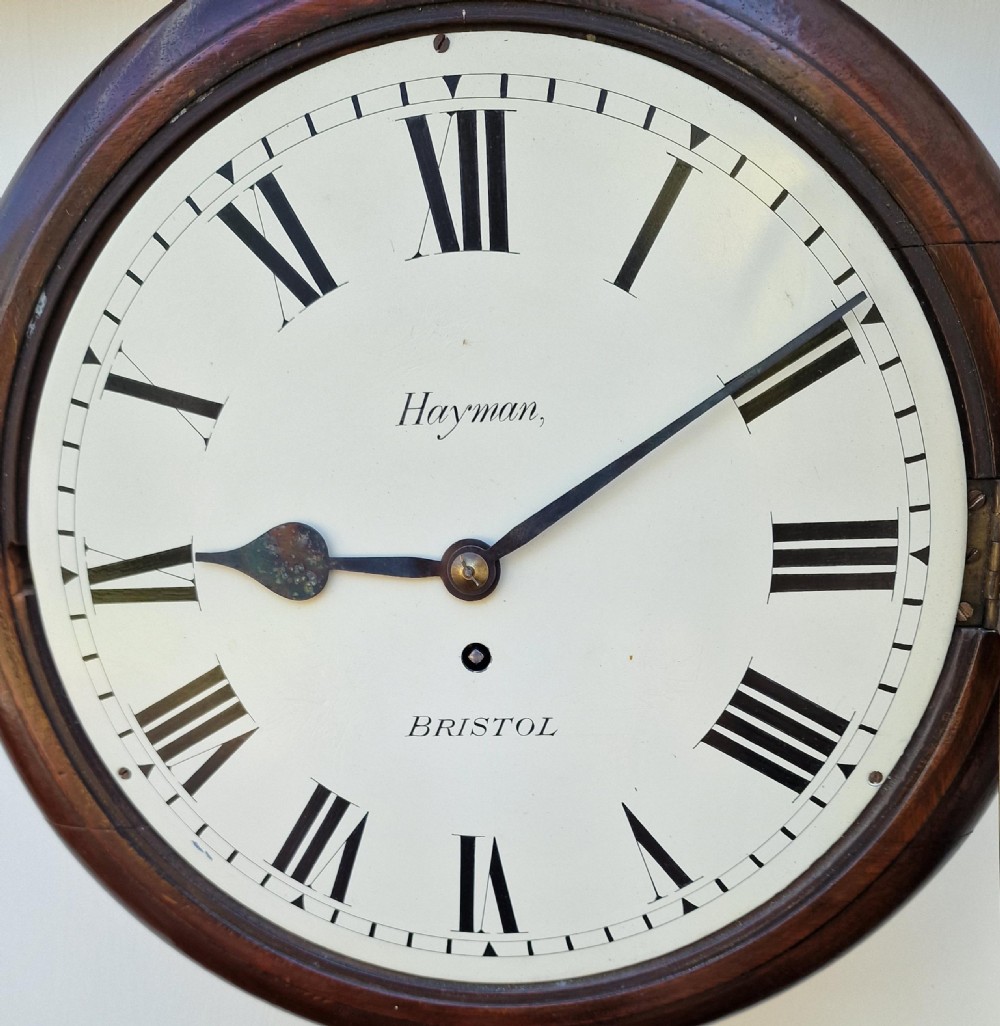 Hayman of Bristol Fusee Dial Wall Clock View III
