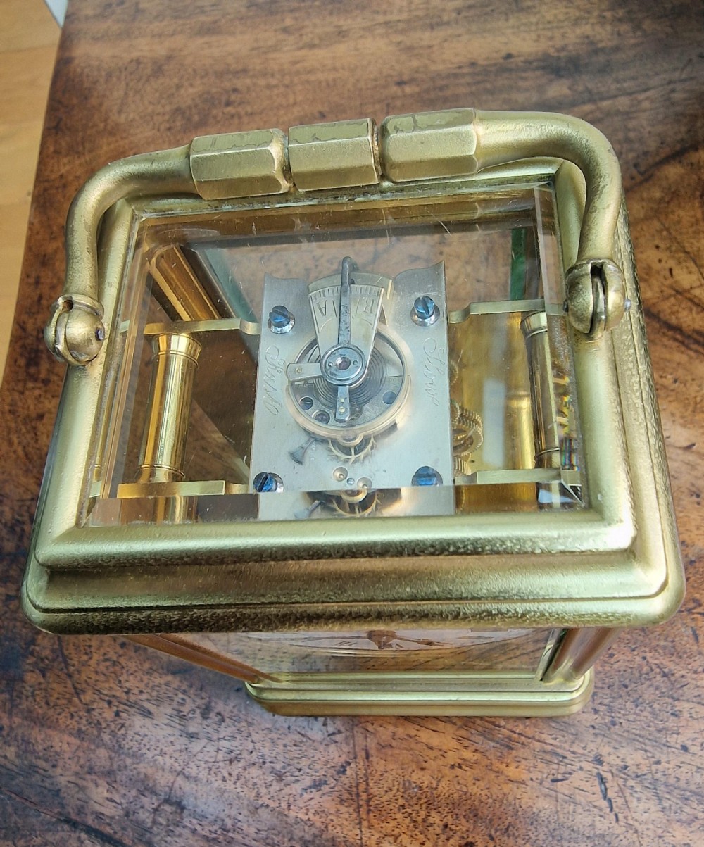A Gorge Cased Carriage Clock View IV