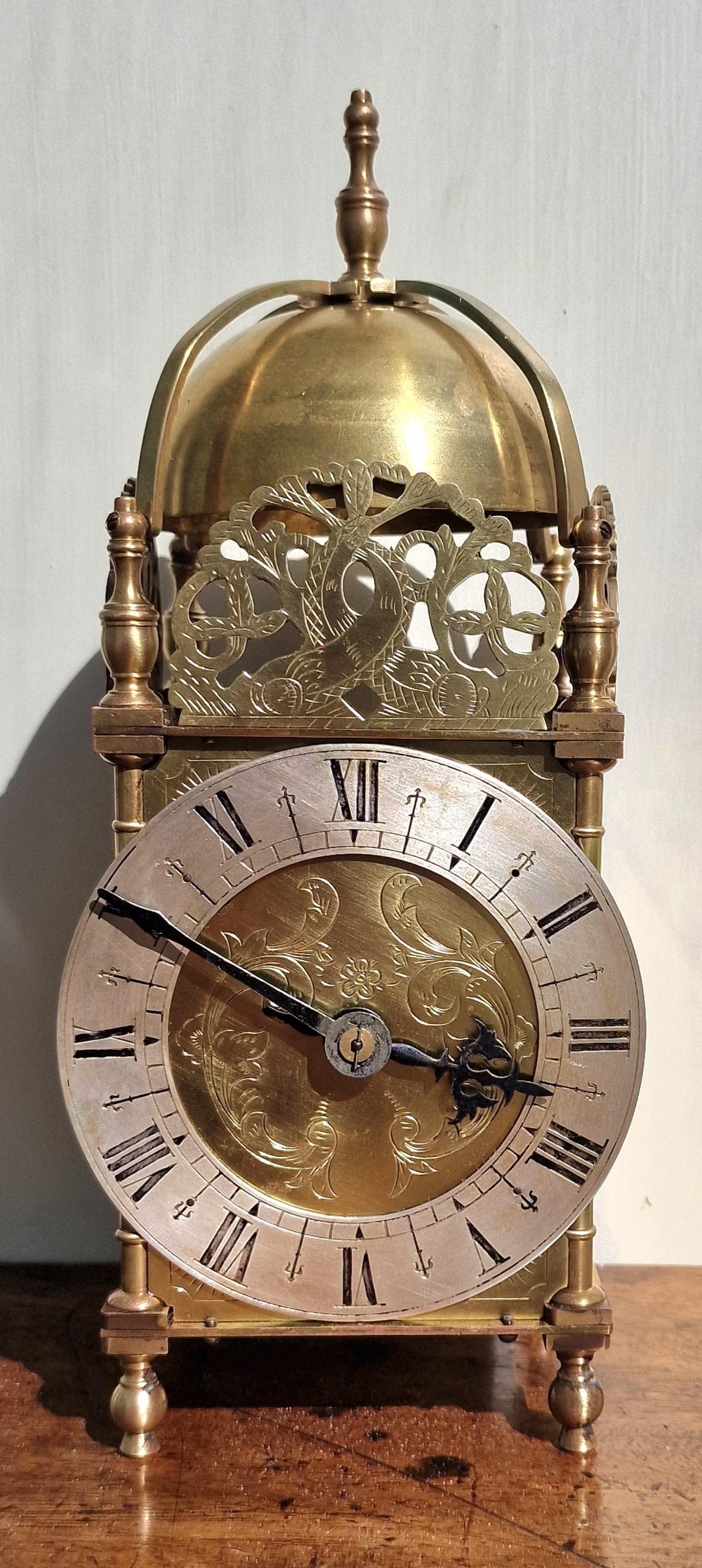 An Edwardian Lantern clock