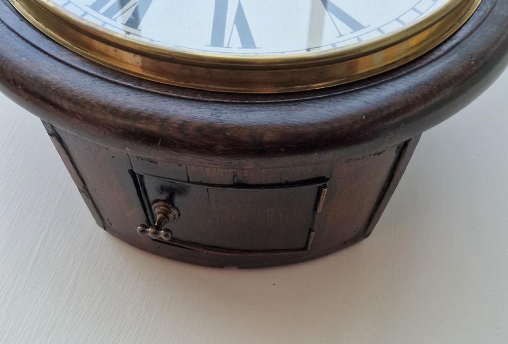 A Fusee Dial Wall Clock, Mummery, Stafford. View II