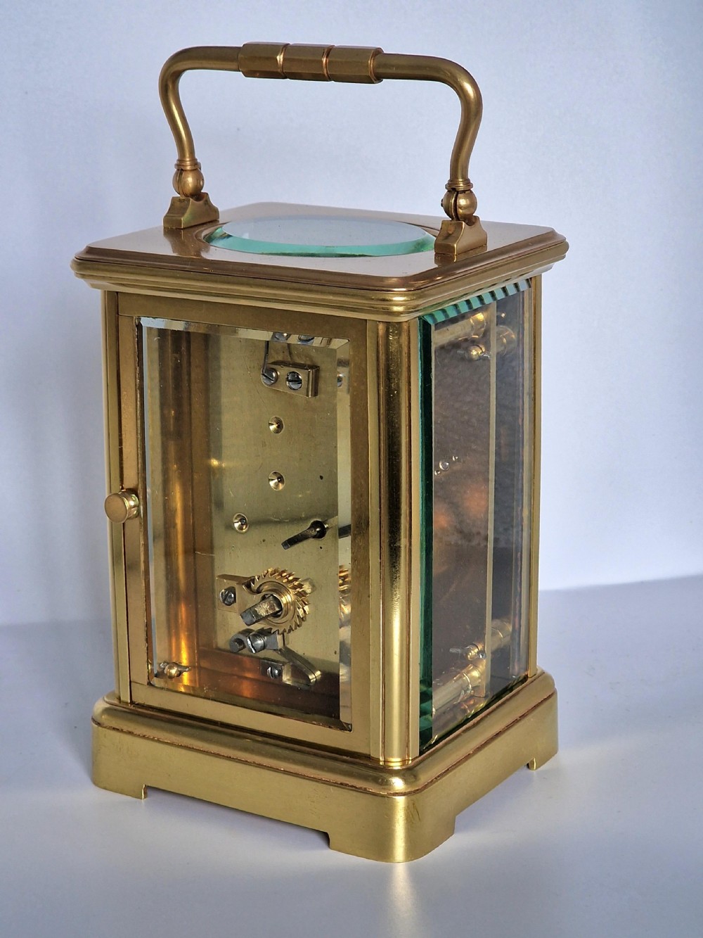 A French Brass Carriage Clock View V