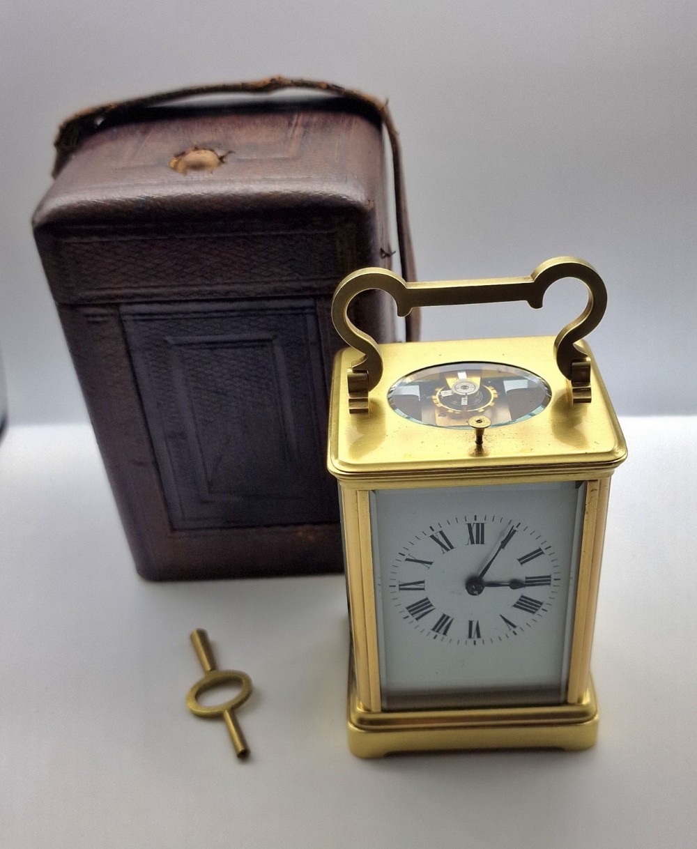 A Striking & Repeating Carriage Clock & Box