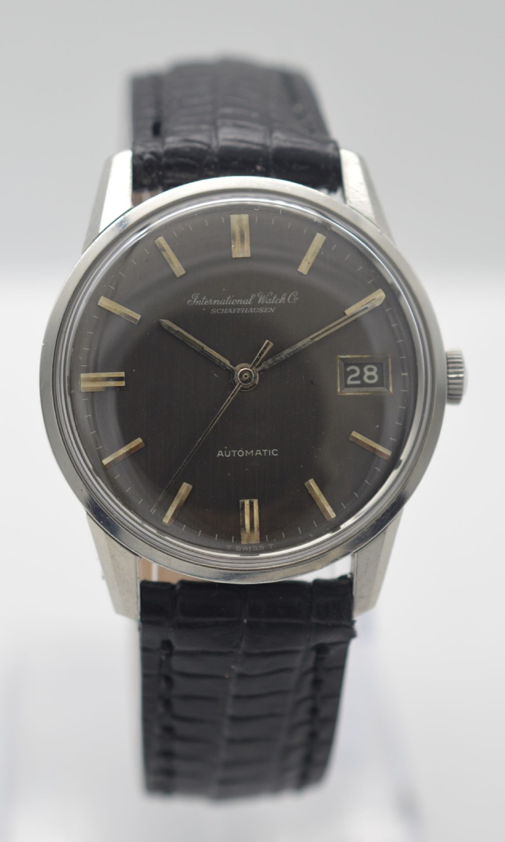1970 IWC Stainless Steel Automatic Wristwatch