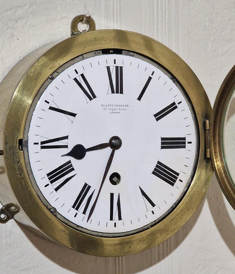Klaftenberger, London Chronometer Ships Clock View V