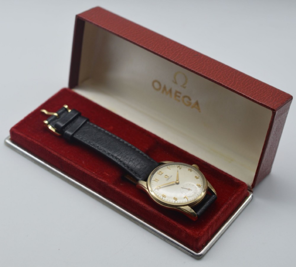 1960 9K Gold Omega Wristwatch