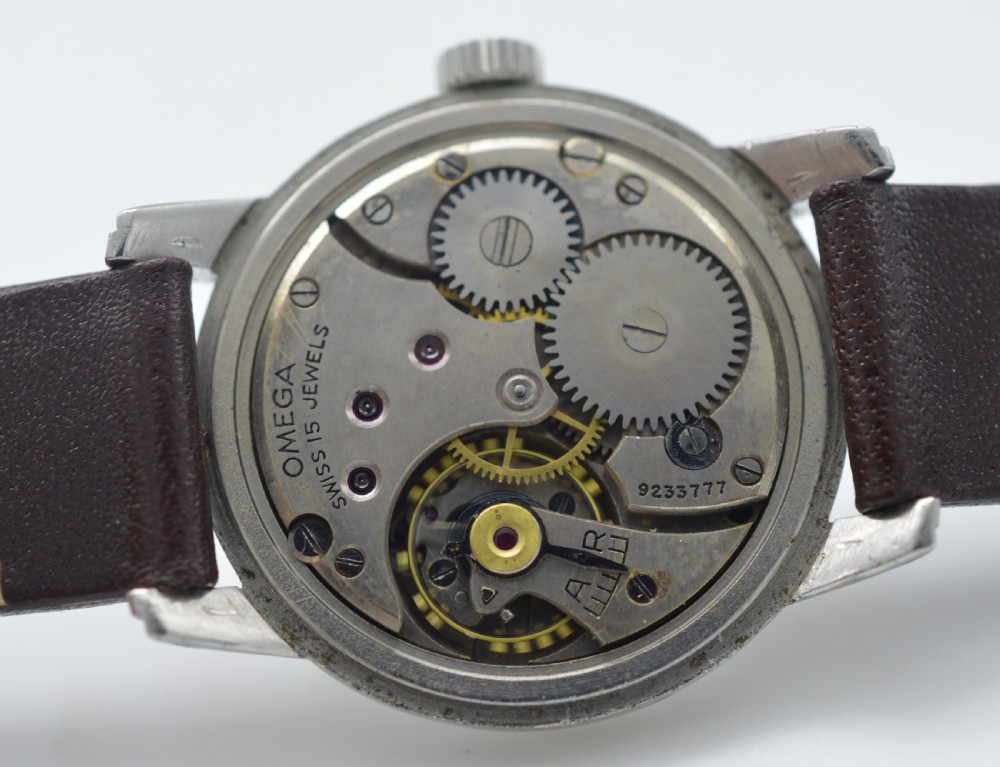 1941 Omega 'Honeycomb' Dial Wristwatch View IV