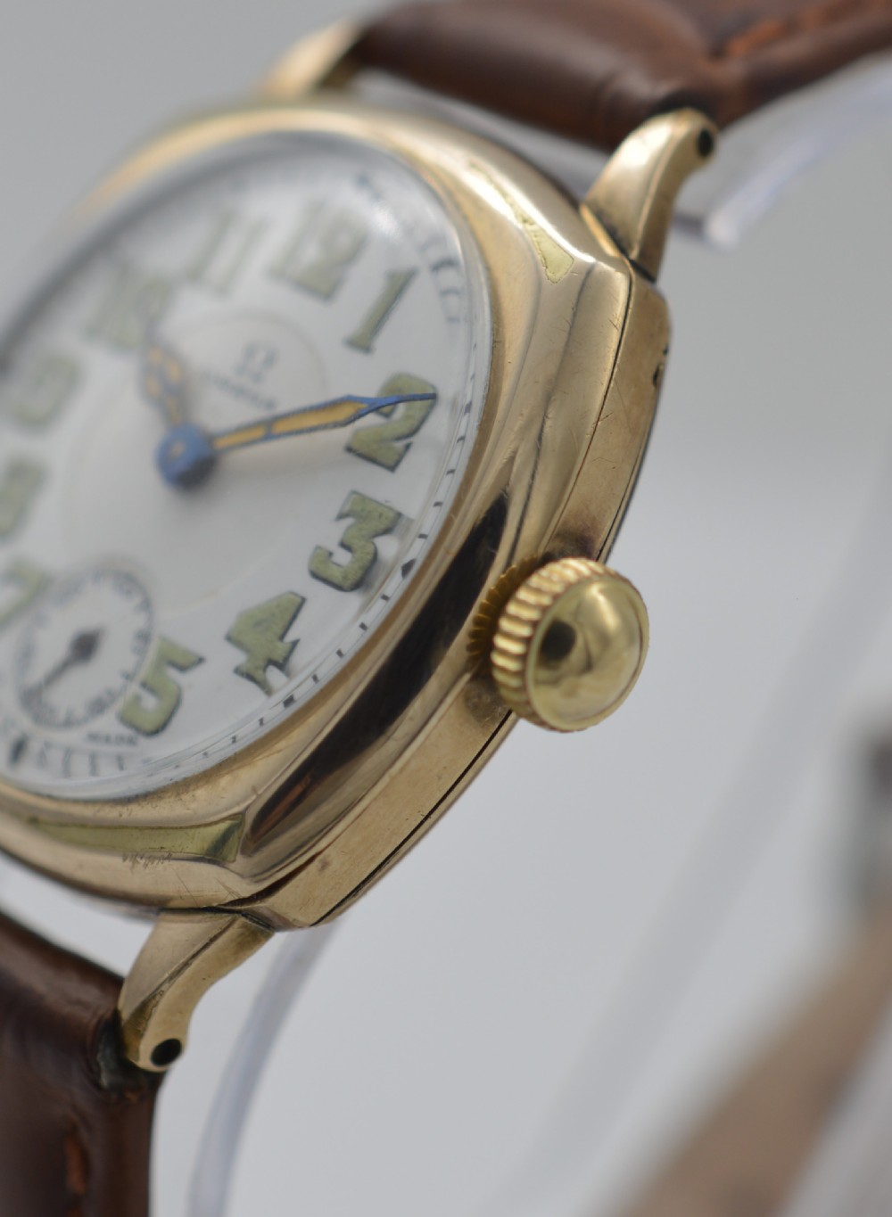 1916 Omega 'Cushion' Cased Wristwatch View II