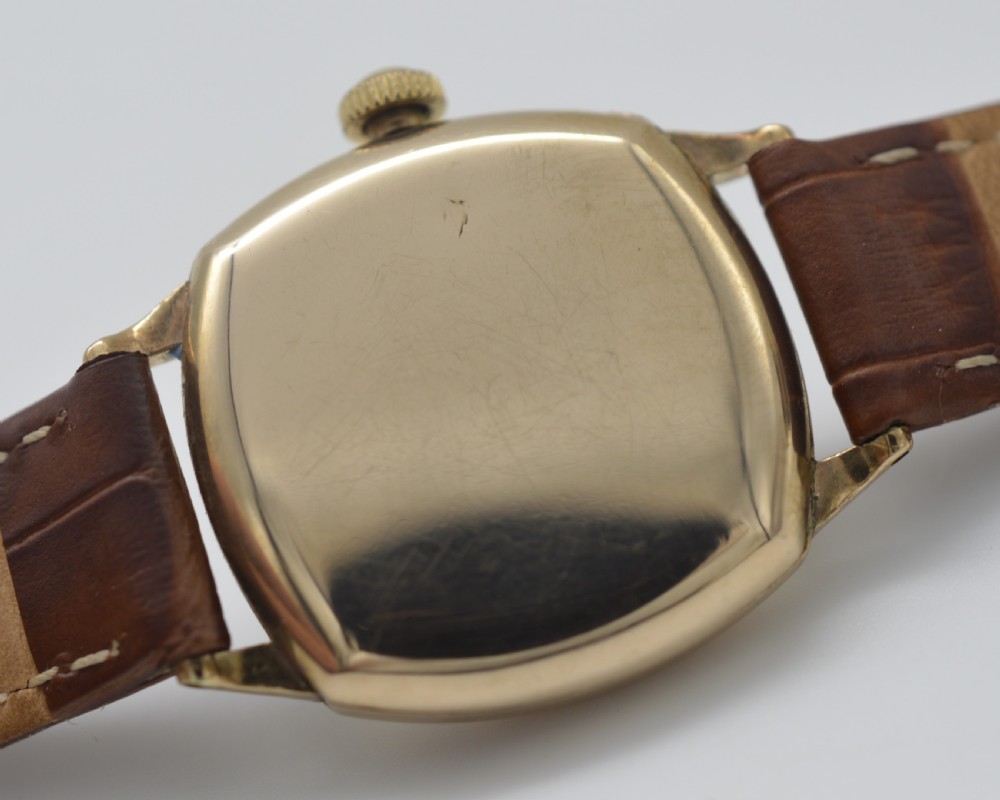 1916 Omega 'Cushion' Cased Wristwatch View VI