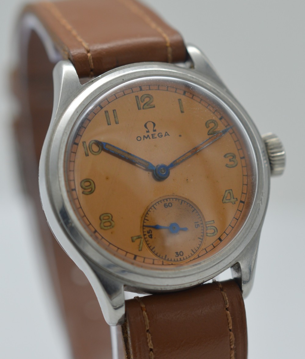 1939 Omega 'Copper' Dial Wristwatch View IV