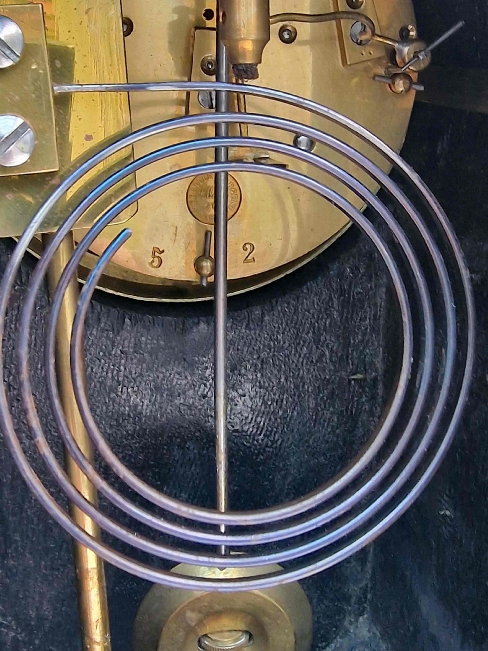 A Boulle Inlaid Mantel Clock View V