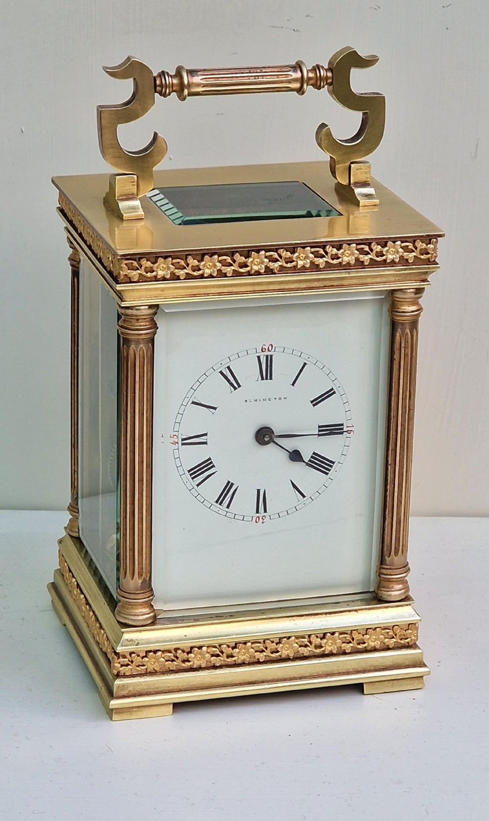 Elkington Striking Carriage Clock