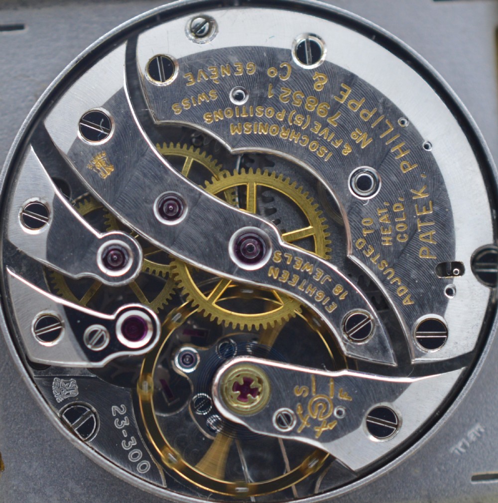 1960s Patek Phillipe 18k Gold Ref 3430 View VII