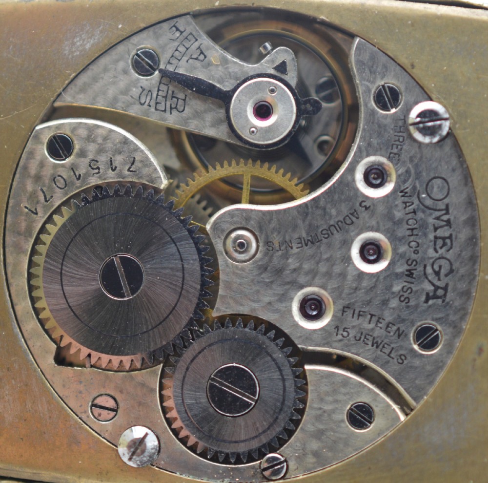 1925/6 Omega 18K Gold Wristwatch View VII