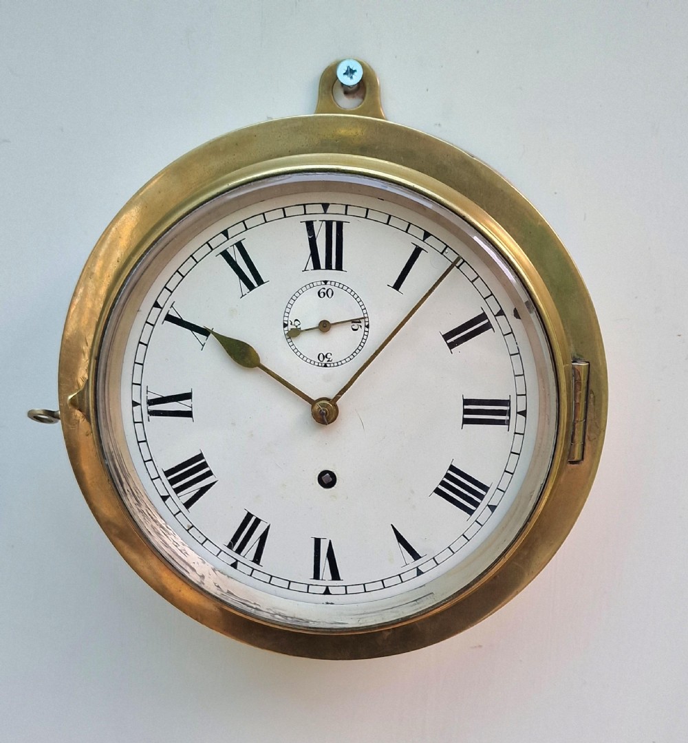 A Ships Fusee Chronometer Wall Clock