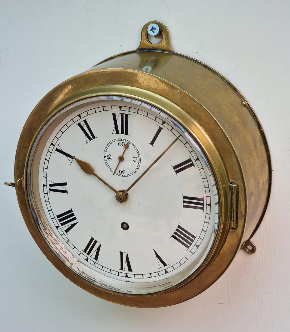 A Ships Fusee Chronometer Wall Clock View VI