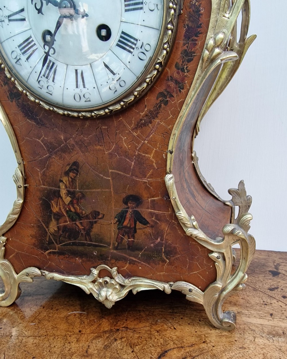 A Decorative French Mantel Clock View III
