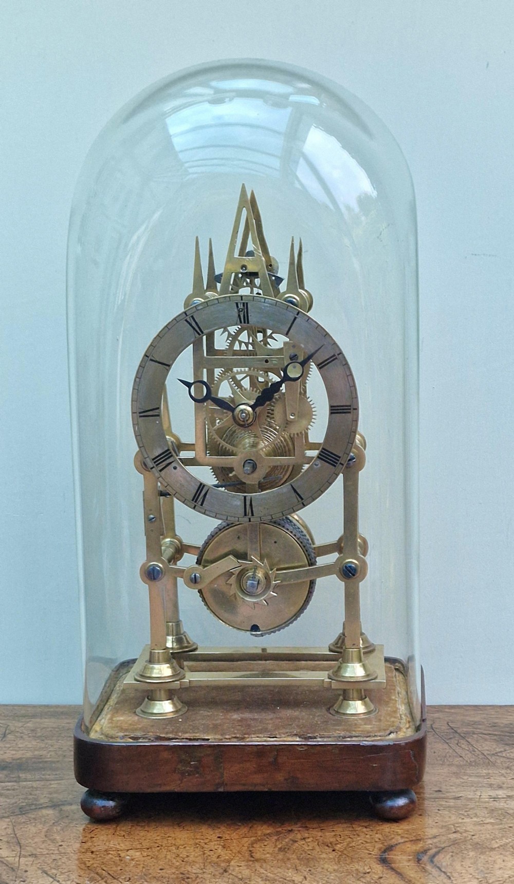 A Victorian Skeleton Clock
