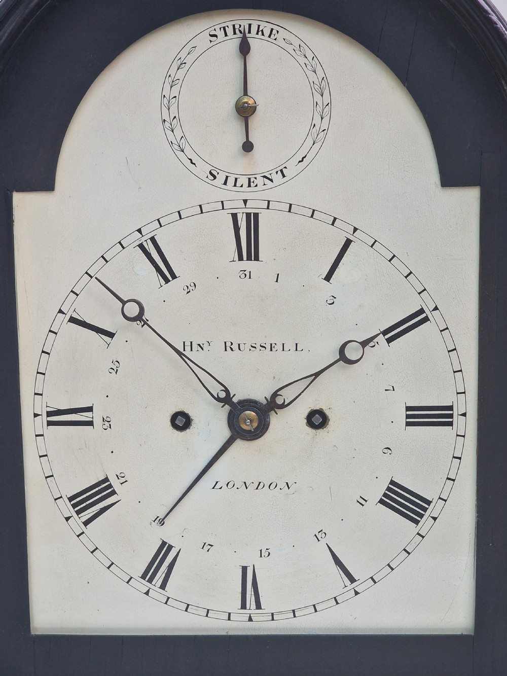 Henry Russell, London Georgian Bracket Clock View V
