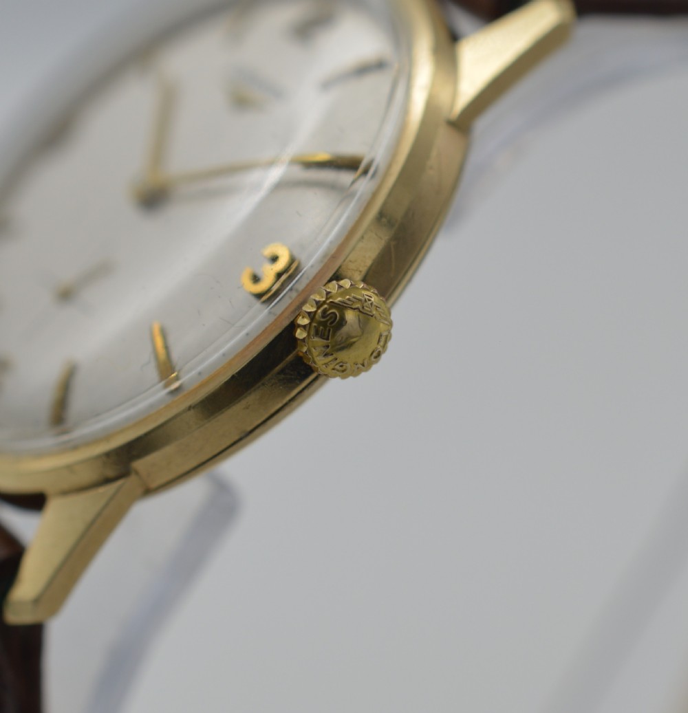 1965 Longines 9K Gold Wristwatch with Box View IV