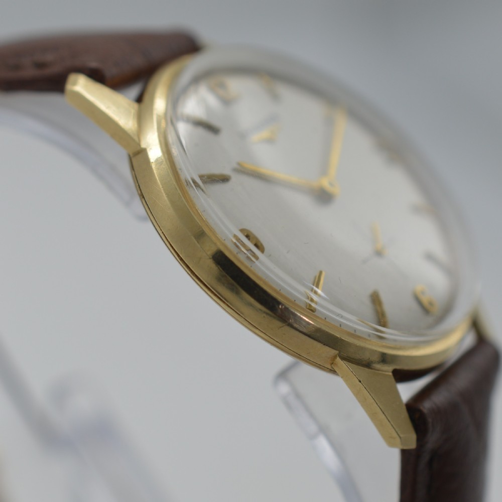 1965 Longines 9K Gold Wristwatch with Box View VI