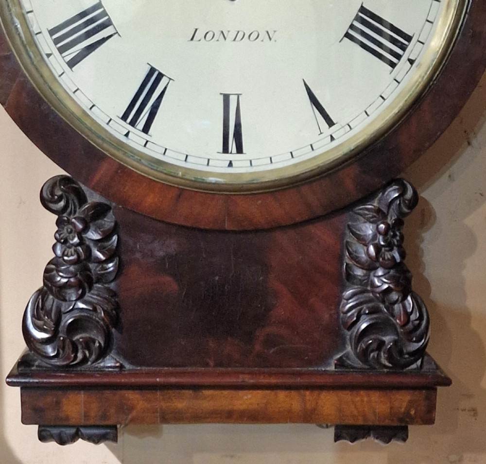 George White, London Fusee wall Clock View III
