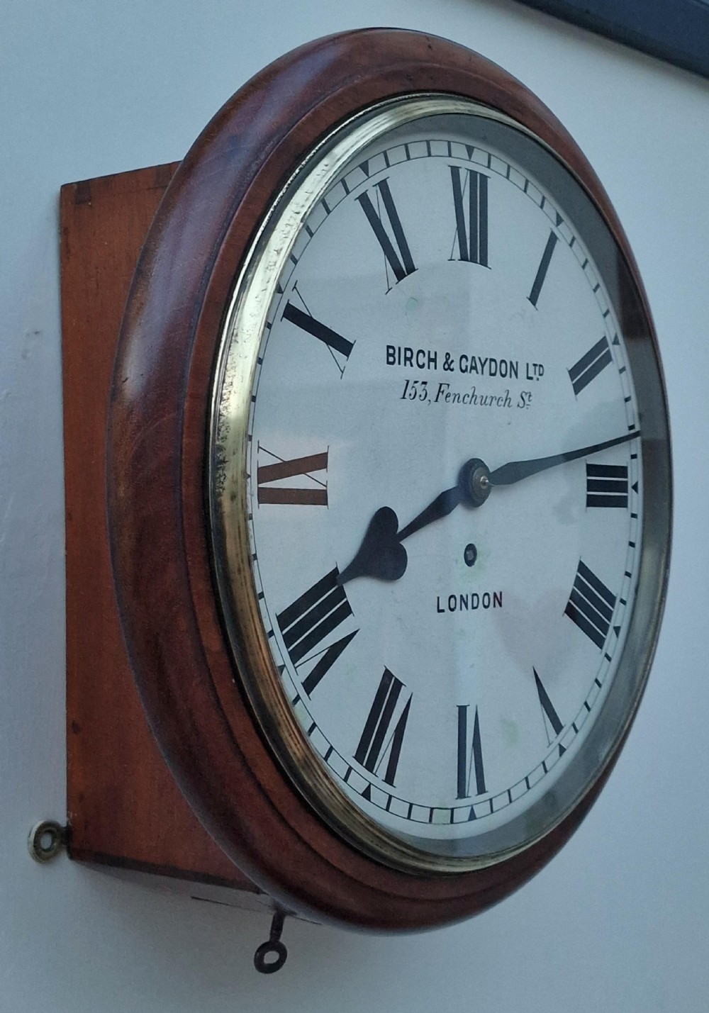 Birch & Gaydon Fusee Dial Wall Clock View III