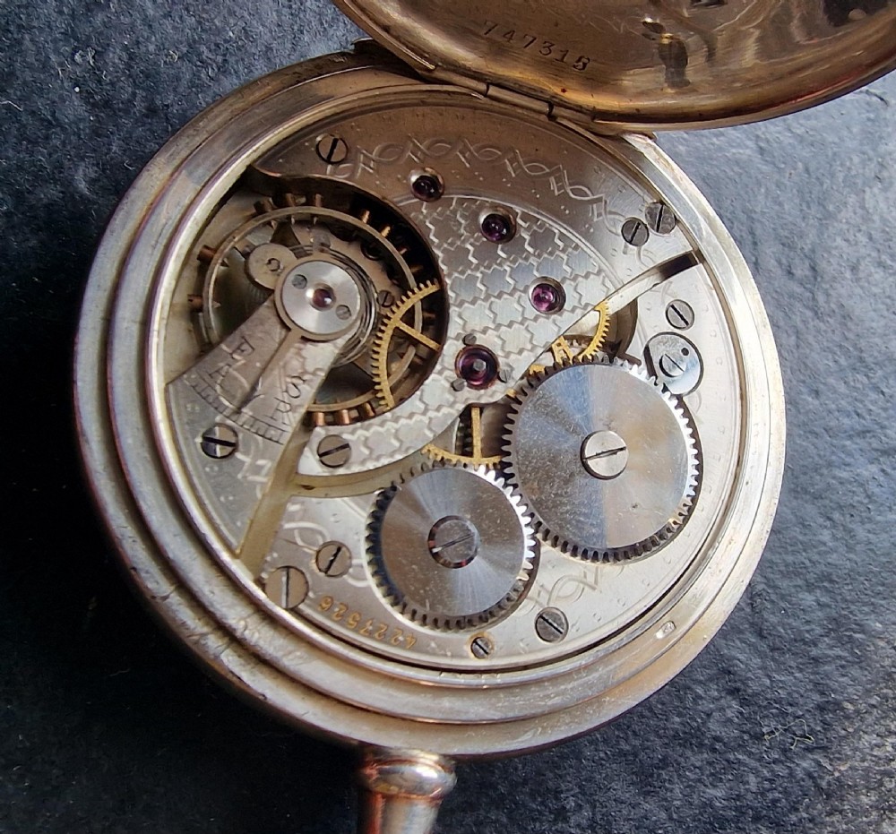 A Wunderwerk Silver Pocket Watch View III