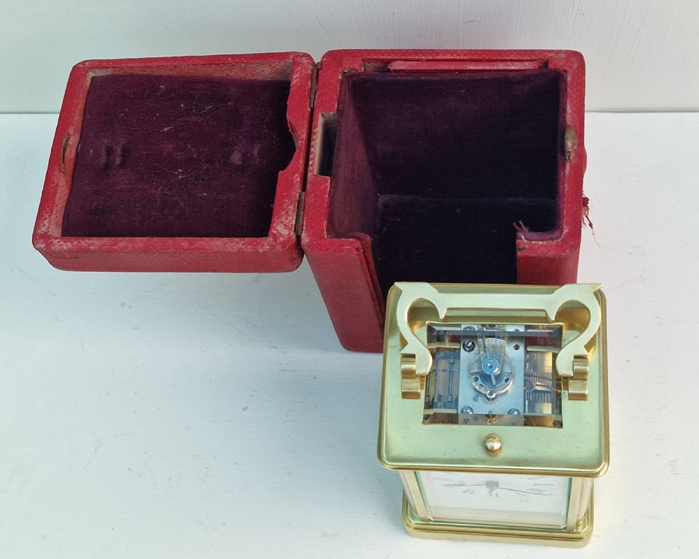 A Striking & Repeating Carriage Clock & Box View III
