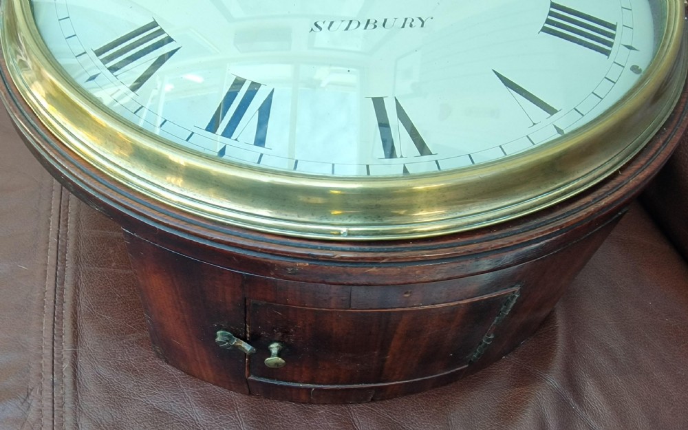 George Dawson Sudbury Georgian Dial Clock View II
