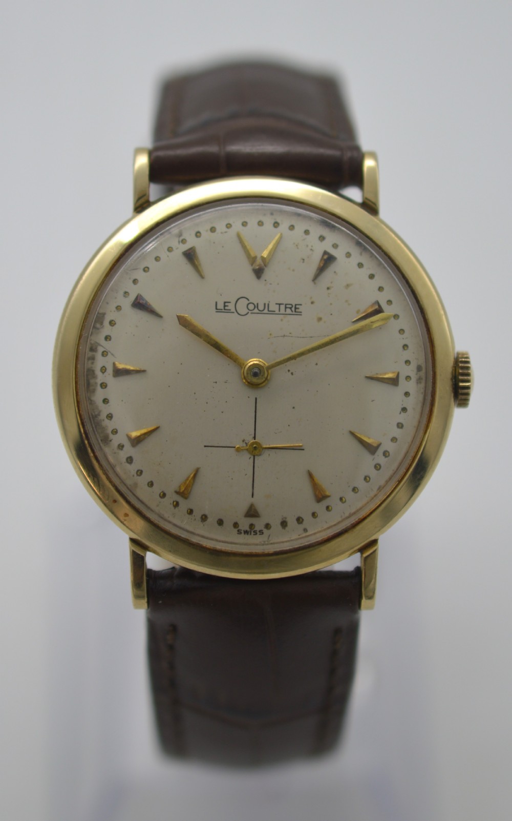 1950s LeCoultre 14K Gold Wristwatch