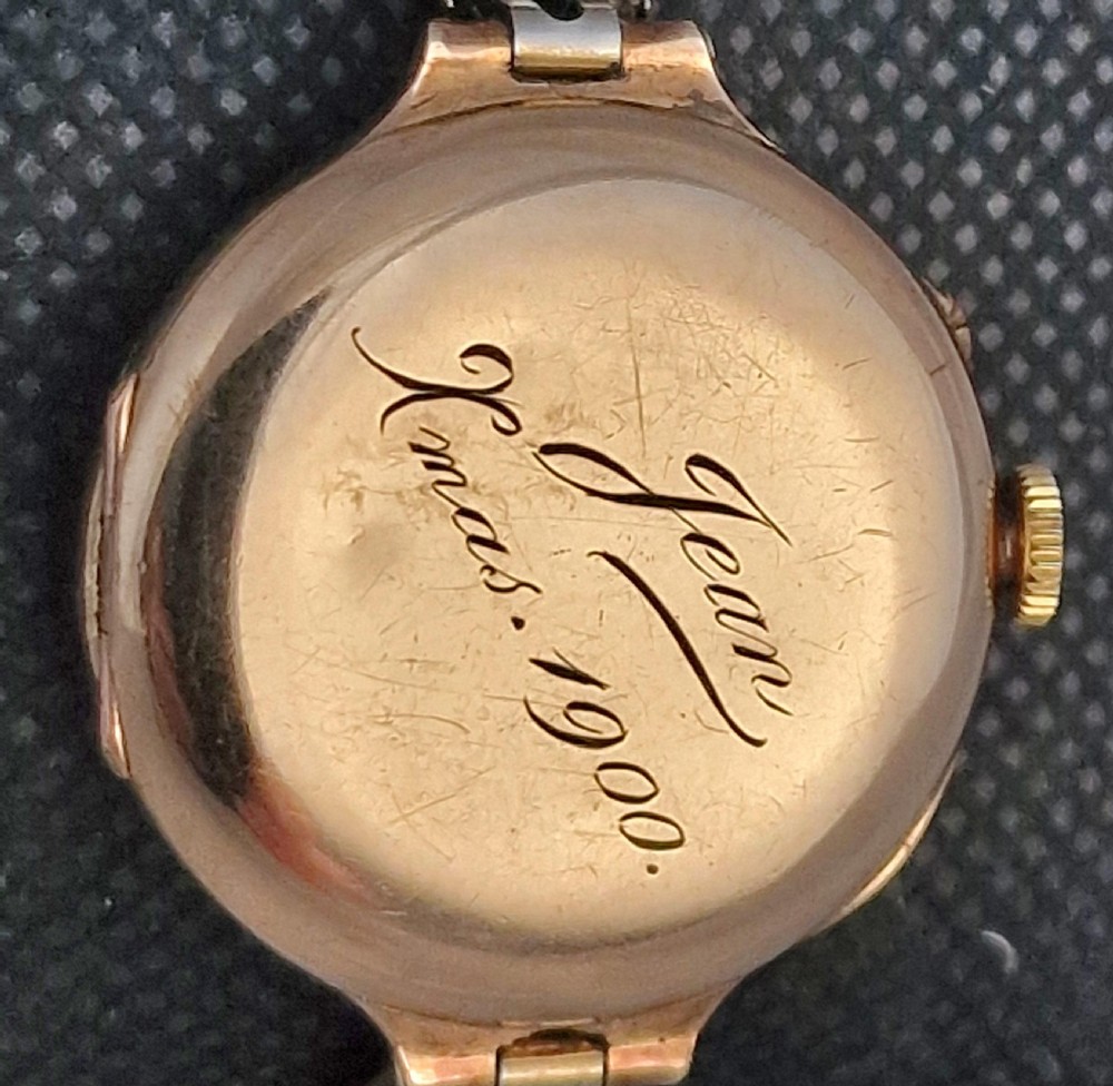 A Victorian Ladies 9K Wristwatch Pearls & Turquoise View II