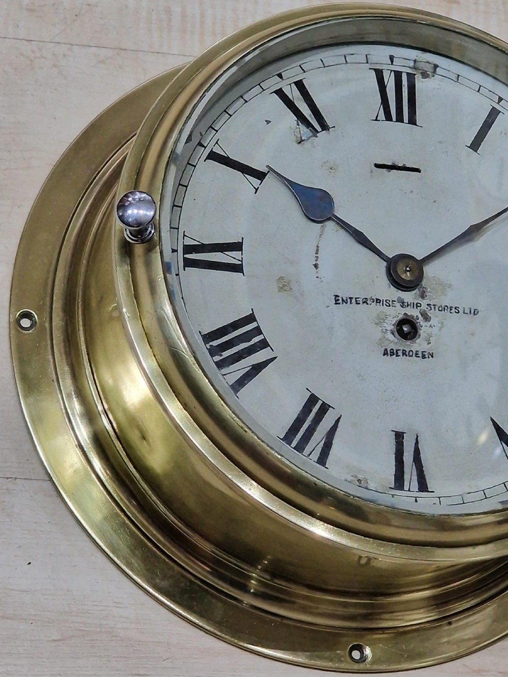 A Ships Clock, Enterprise Stores Aberdeen View IV