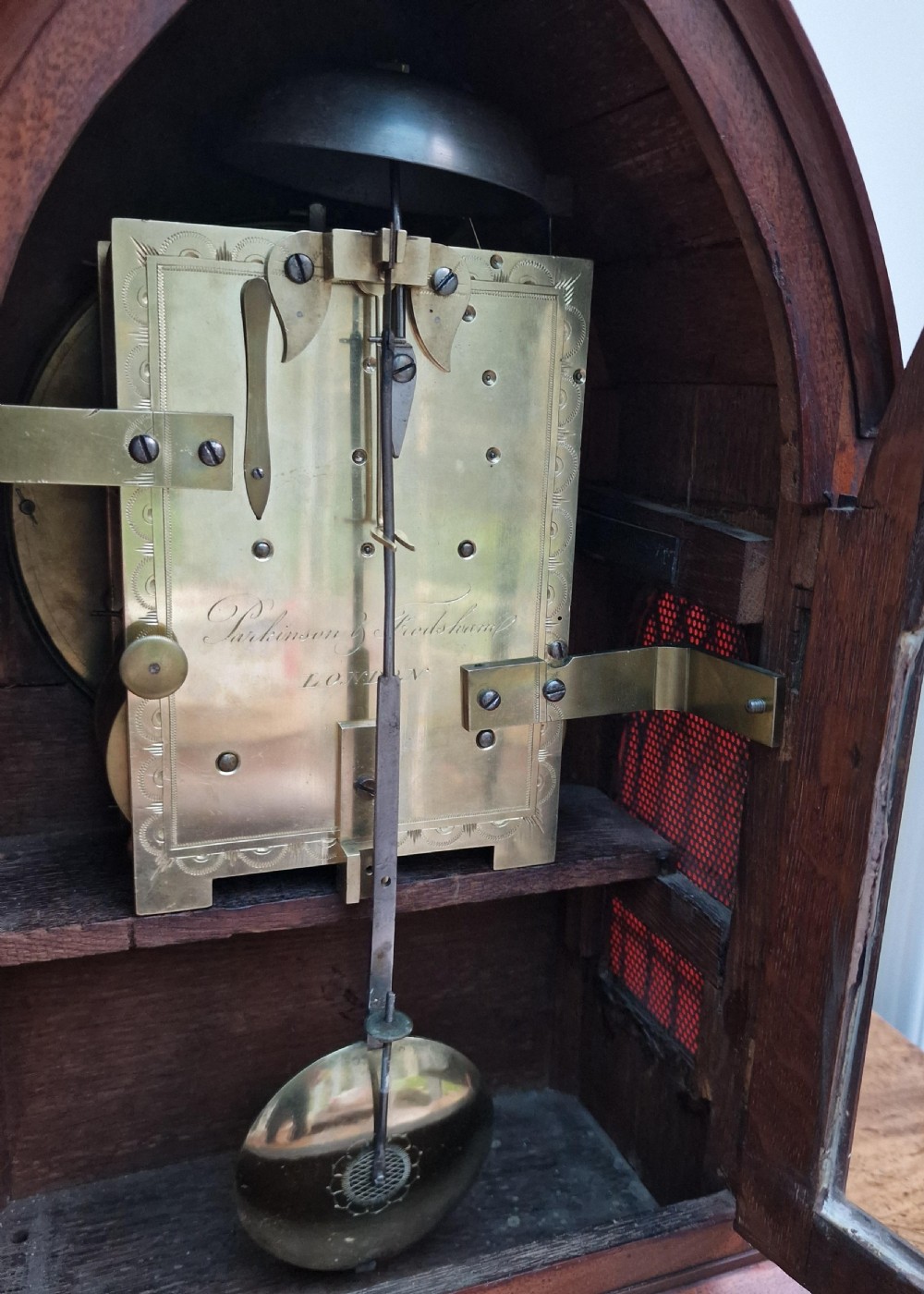 Parkinson & Frodsham Bracket/Table Clock View V