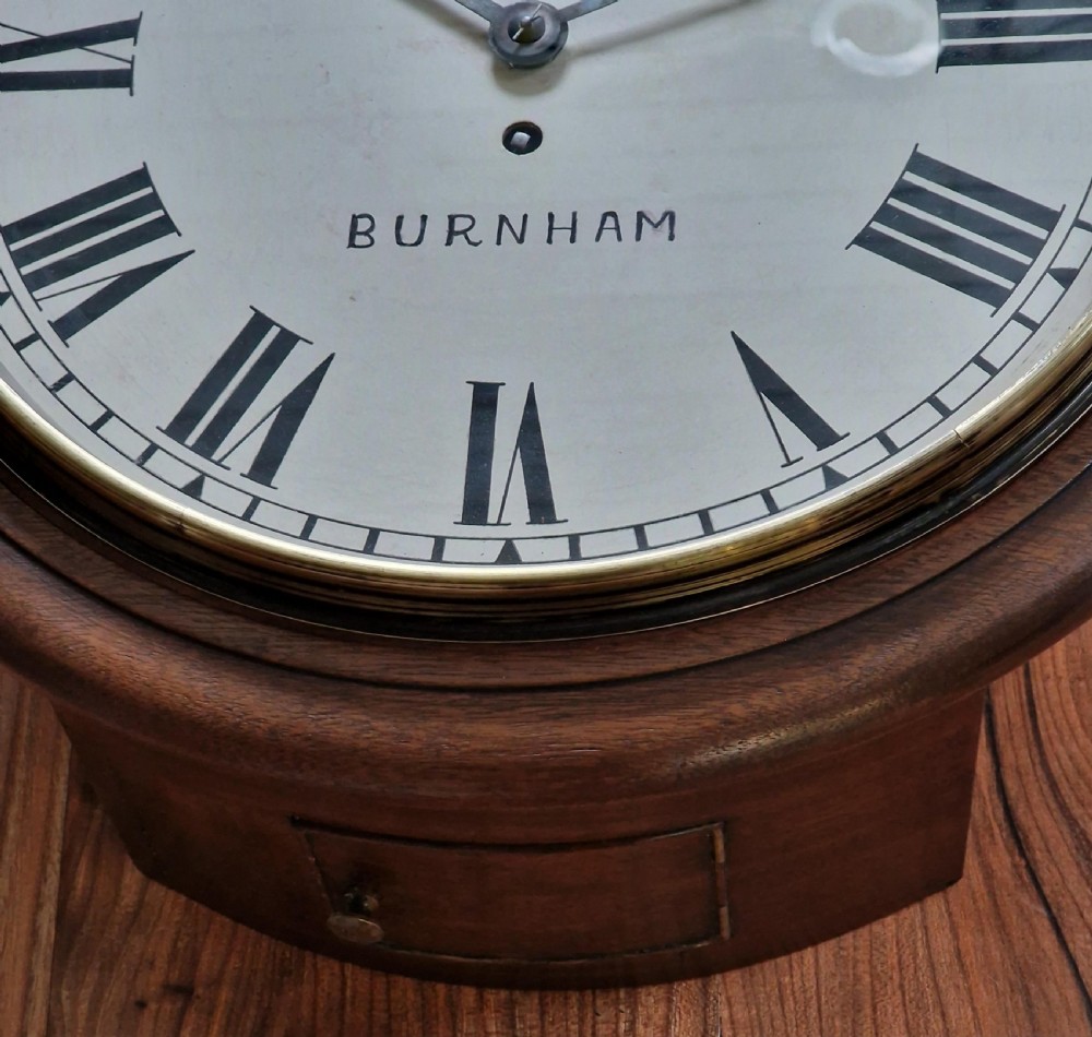 A Fusee Dial Wall Clock, R C Broad, Burnham View II