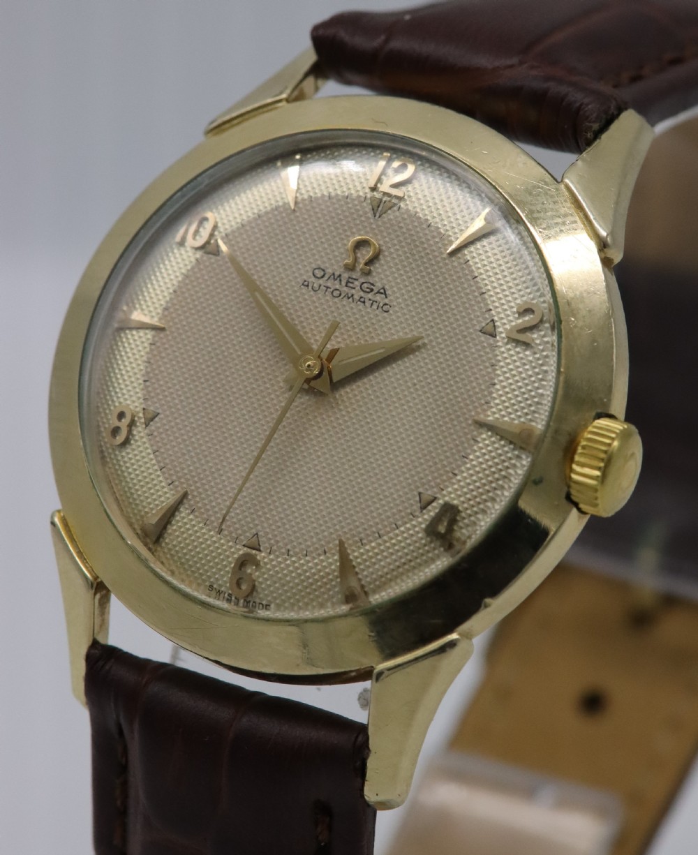 1954 Omega 'Honeycomb' Dial Wristwatch View II