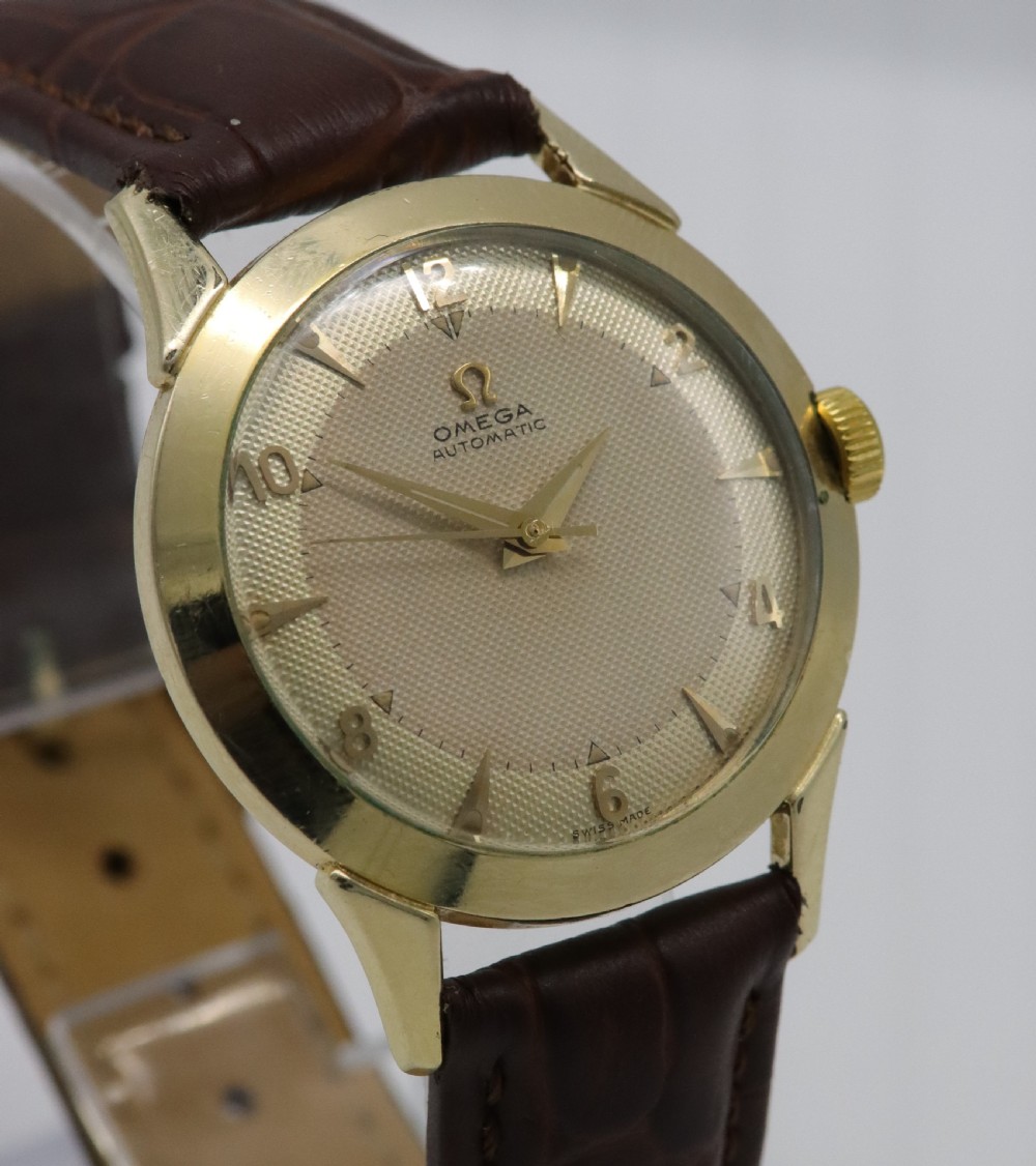 1954 Omega 'Honeycomb' Dial Wristwatch View V