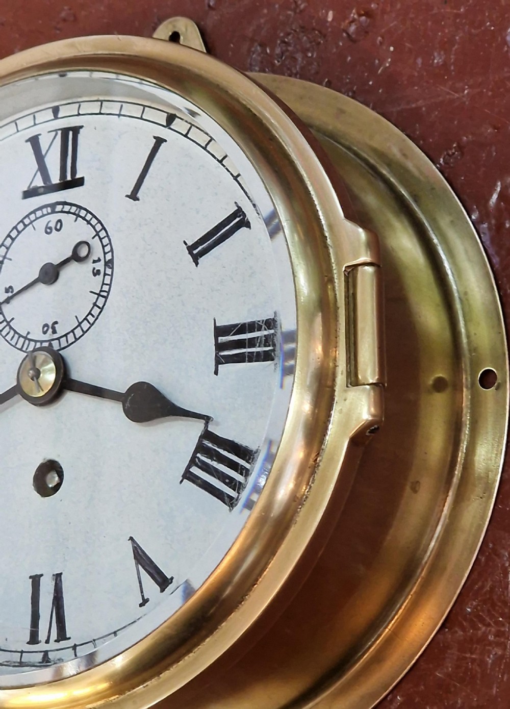 A Smiths Ships Clock View IV