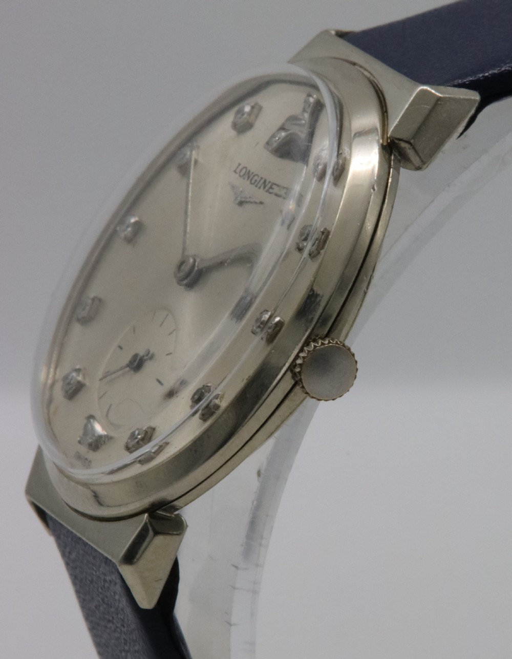 1954 Longines 14K Gold and Diamond Wristwatch View III
