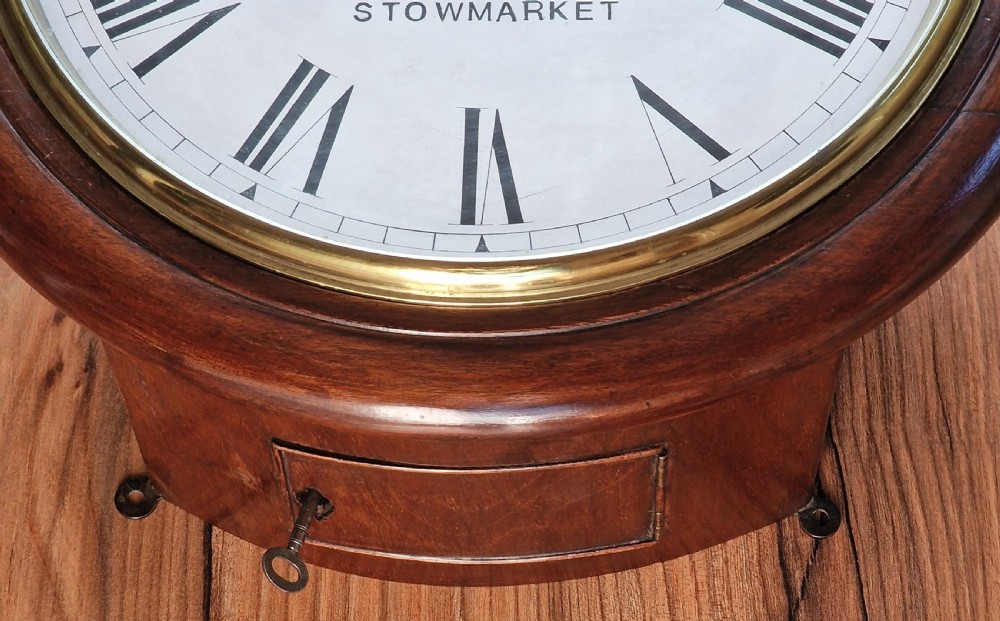 Thomas Berry, Stowmarket Fusee Dial Wall Clock View II