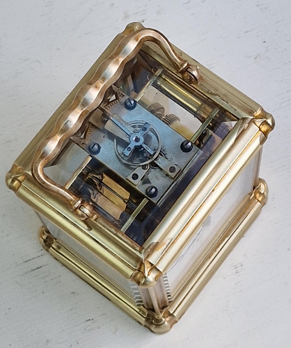 Bright, Paris Gorge Cased Striking Carriage Clock View III