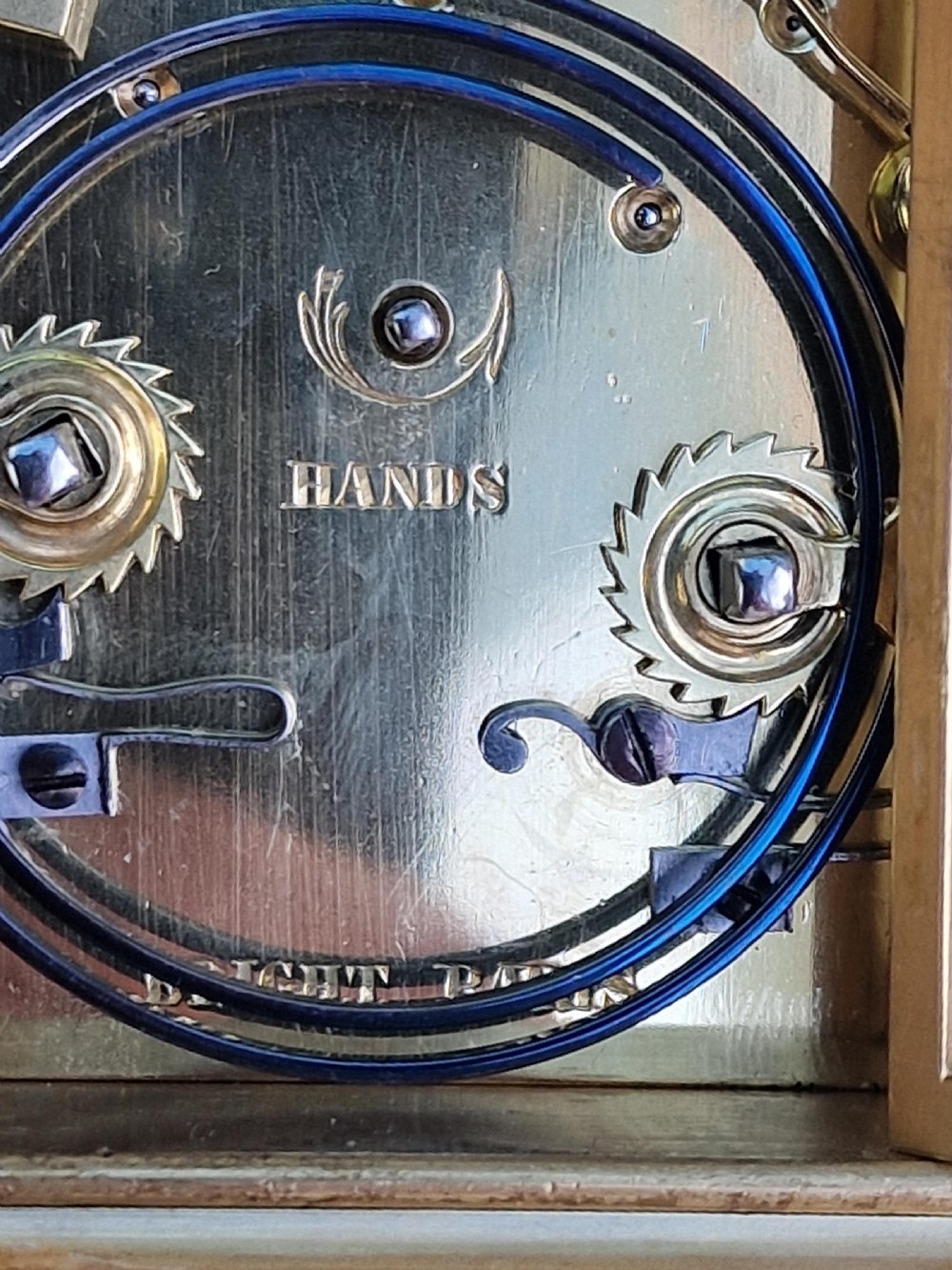 Bright, Paris Gorge Cased Striking Carriage Clock View V