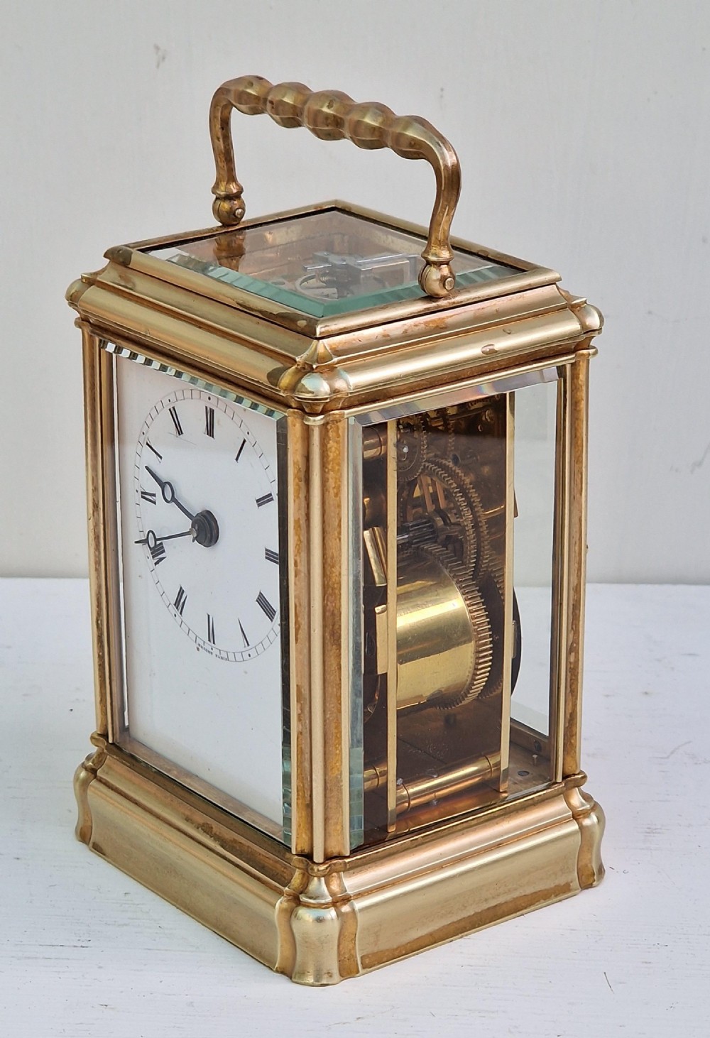 Bright, Paris Gorge Cased Striking Carriage Clock View VI