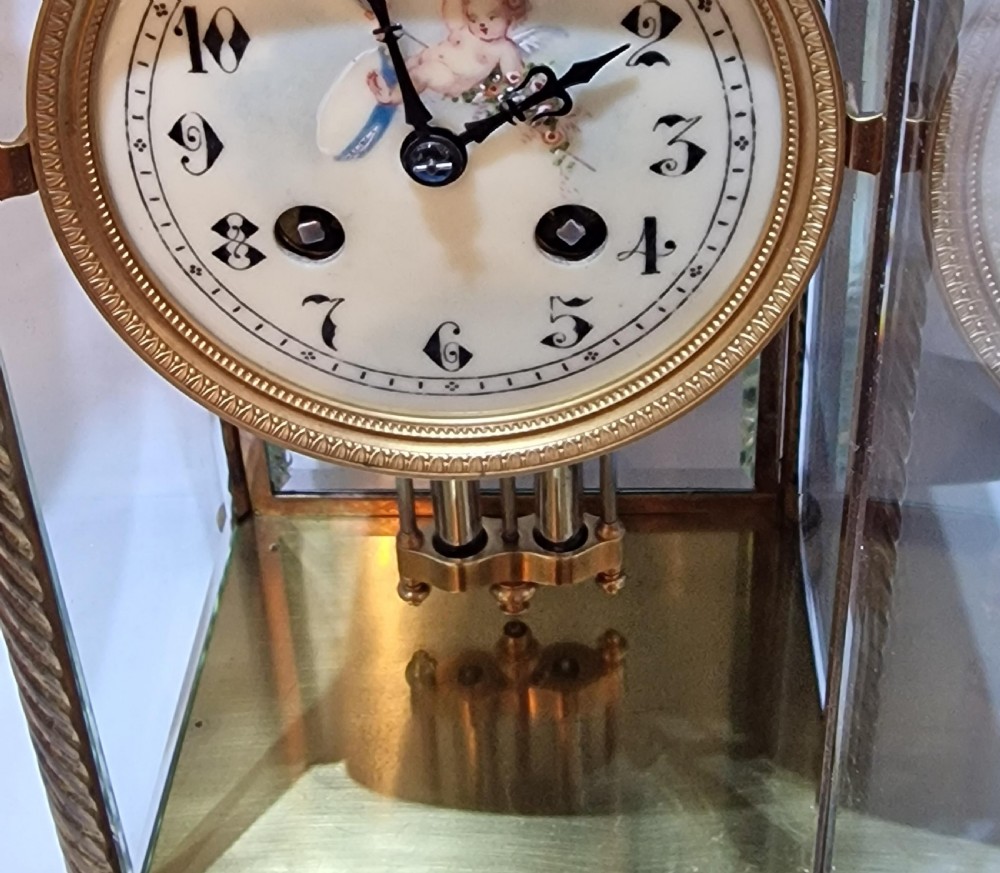 A Four Glass Mantel Clock View VI