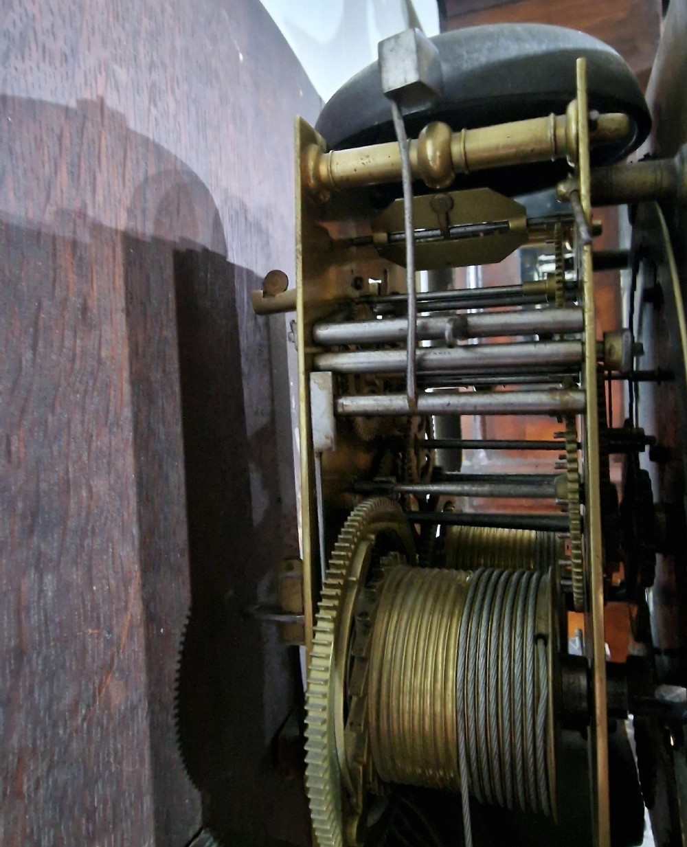 John Hudson London Marquetry Longcase Clock View VIII