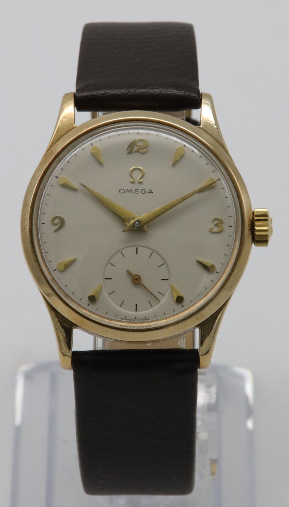 1952 Omega 9K Gold Wristwatch