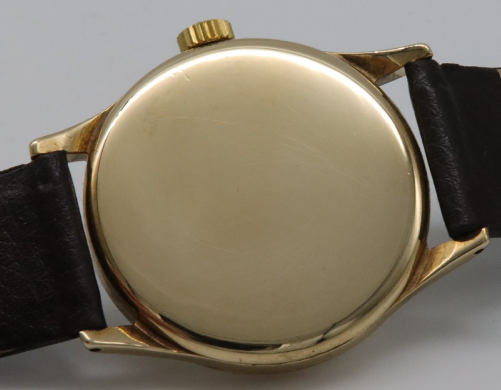 1952 Omega 9K Gold Wristwatch View VI