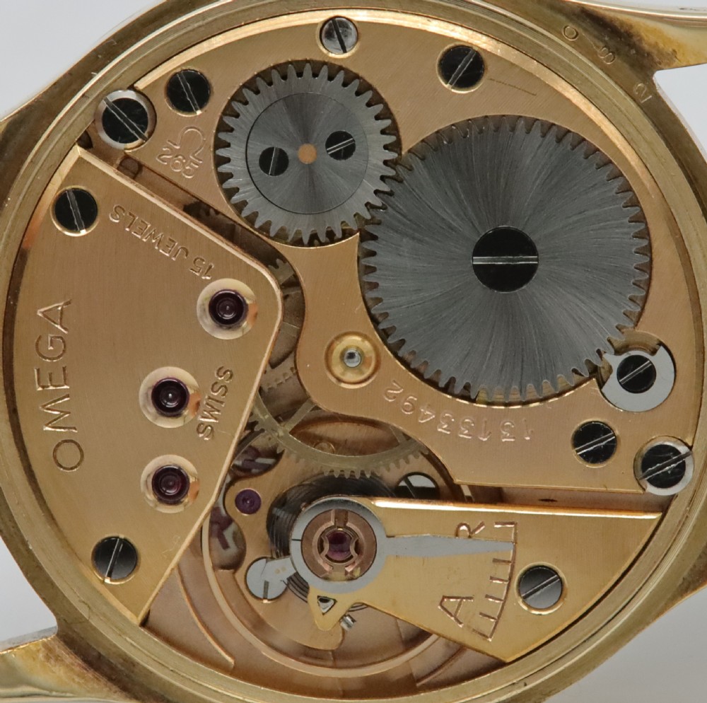 1952 Omega 9K Gold Wristwatch View VIII