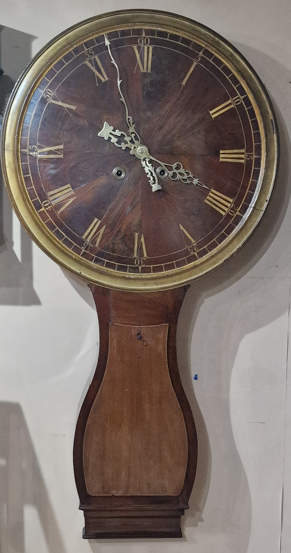 A Large Georgian Tavern Clock